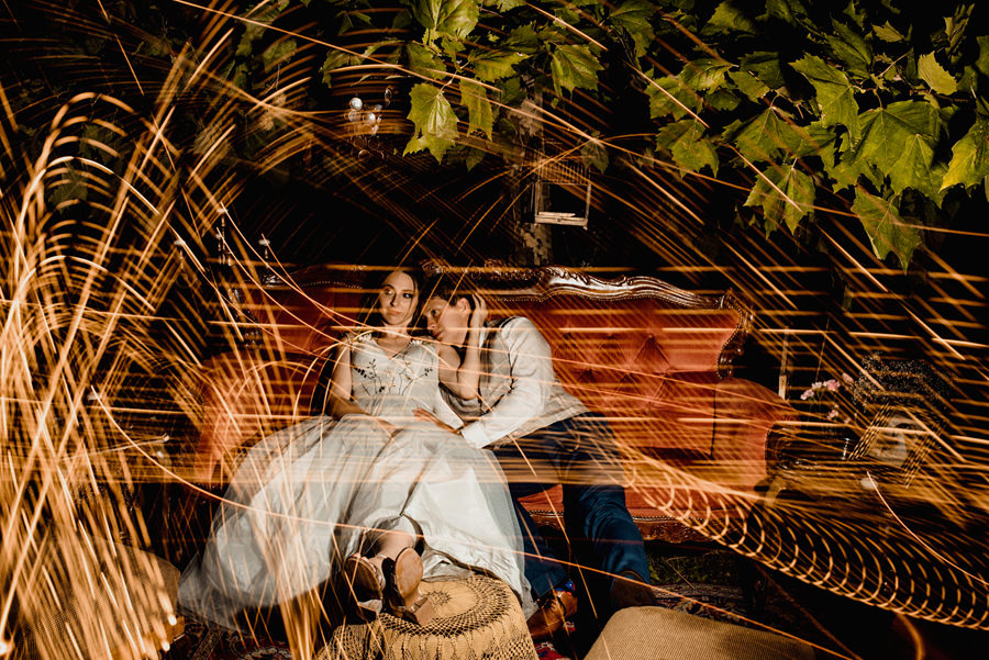 rustykalne zdjęcia ślubne